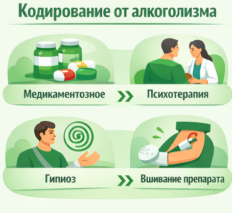 кодирование от алкоголизма в Волгореченске Санати